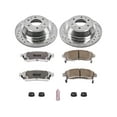 thumbnail image 1 of Rear Brake Pad and Rotor Kit - Compatible with 2002 - 2009 GMC Envoy 2003 2004 2005 2006 2007 2008, 1 of 2