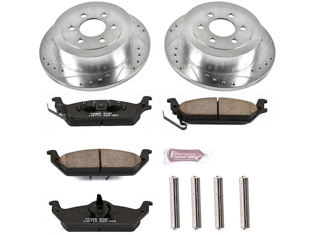 Front Disc Brake Pad Set For 1991–1998 Dodge Dakota – TRW Pro TRM0529 (4 Pads + Hardware)