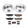 thumbnail image 1 of Rear Brake Pad and Rotor Kit - Compatible with 2003 - 2005 Dodge Neon SRT-4 - Power Stop, 1 of 2