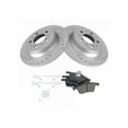 thumbnail image 1 of Rear Brake Pad and Rotor Kit - Compatible with 2003 - 2007 Volvo XC70 2004 2005 2006, 1 of 2