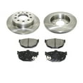 thumbnail image 1 of Rear Brake Pad and Rotor Kit - Compatible with 2003 - 2008 Hyundai Tiburon 2004 2005 2006 2007, 1 of 2