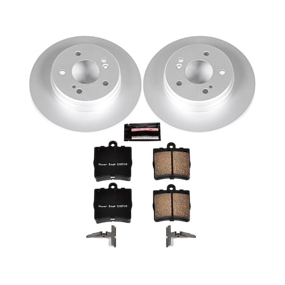 Rear Brake Pad and Rotor Kit - Compatible with 2004 - 2008 Chrysler Crossfire 2005 2006 2007