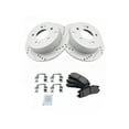 thumbnail image 1 of Rear Brake Pad and Rotor Kit - Compatible with 2004 - 2009, 2012 Mitsubishi Galant 2005 2006 2007 2008, 1 of 2