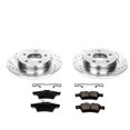 thumbnail image 1 of Rear Brake Pad and Rotor Kit - Compatible with 2004 - 2013 Mazda 3 2.3L 4-Cylinder 2005 2006 2007 2008 2009 2010 2011 2012, 1 of 2