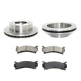 thumbnail image 1 of Rear Brake Pad and Rotor Kit - Compatible with 2005 - 2006 GMC Sierra 2500 HD, 1 of 2