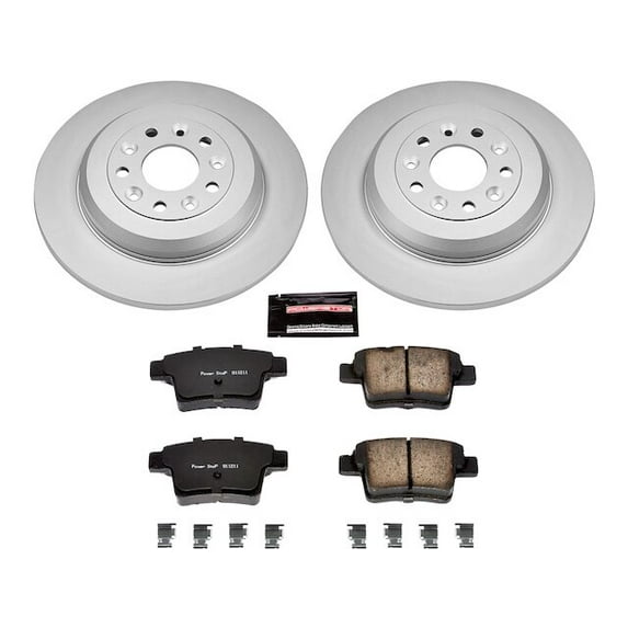 Rear Brake Pad and Rotor Kit - Compatible with 2005 - 2007 Ford Five Hundred 2006