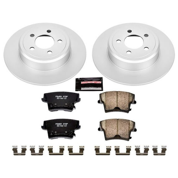 Rear Brake Pad and Rotor Kit - Compatible with 2005 - 2008 Dodge Magnum 2006 2007