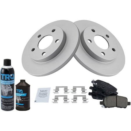 Rear Brake Pad and Rotor Kit - Compatible with 2005 - 2009 Buick LaCrosse 2006 2007 2008