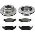 thumbnail image 1 of Rear Brake Pad and Rotor Kit - Compatible with 2005 - 2016 Ford F-550 Super Duty 2006 2007 2008 2009 2010 2011 2012 2013 2014 2015, 1 of 2