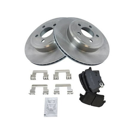 Rear Brake Pad and Rotor Kit - Compatible with 2005 - 2019 Chrysler 300 2006 2007 2008 2009 2010 2011 2012 2013 2014 2015 2016 2017 2018