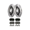 thumbnail image 1 of Rear Brake Pad and Rotor Kit - Compatible with 2006 - 2009 Volkswagen Rabbit 2007 2008, 1 of 2