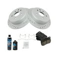 thumbnail image 1 of Rear Brake Pad and Rotor Kit - Compatible with 2006 - 2013 IS250 Sedan 2007 2008 2009 2010 2011 2012, 1 of 2