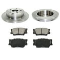 thumbnail image 1 of Rear Brake Pad and Rotor Kit - Compatible with 2006 - 2018 Toyota RAV4 2007 2008 2009 2010 2011 2012 2013 2014 2015 2016 2017, 1 of 2