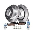 thumbnail image 1 of Rear Brake Pad and Rotor Kit - Compatible with 2006 - 2020 GMC Savana 2500 Diesel 2007 2008 2009 2010 2011 2012 2013 2014 2015 2016 2017 2018 2019, 1 of 2