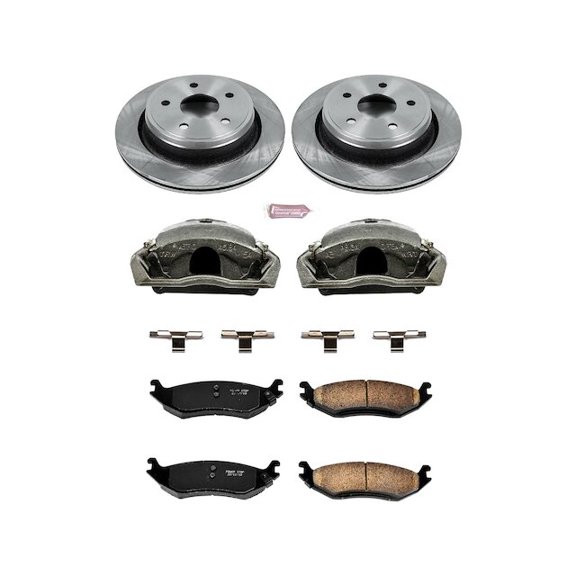 Rear Brake Pad and Rotor Kit - Compatible with 2007 - 2009 Chrysler Aspen 2008
