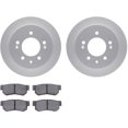 thumbnail image 1 of Rear Brake Pad and Rotor Kit - Compatible with 2007 - 2009 Hyundai Elantra 2008, 1 of 2