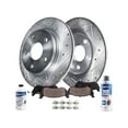 thumbnail image 1 of Rear Brake Pad and Rotor Kit - Compatible with 2007 - 2010 Ford Explorer Sport Trac 2008 2009, 1 of 2