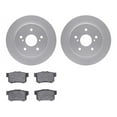 thumbnail image 1 of Rear Brake Pad and Rotor Kit - Compatible with 2007 - 2013 Suzuki SX4 - Dynamic Friction, 1 of 2
