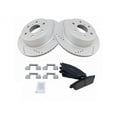 thumbnail image 1 of Rear Brake Pad and Rotor Kit - Compatible with 2007 - 2014 Chevy Tahoe 2008 2009 2010 2011 2012 2013, 1 of 2
