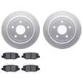 thumbnail image 1 of Rear Brake Pad and Rotor Kit - Compatible with 2007 - 2018 Jeep Wrangler 2008 2009 2010 2011 2012 2013 2014 2015 2016 2017, 1 of 2