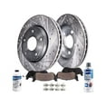 thumbnail image 1 of Rear Brake Pad and Rotor Kit - Compatible with 2008 - 2019 Nissan Rogue 2009 2010 2011 2012 2013 2014 2015 2016 2017 2018, 1 of 2