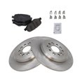 thumbnail image 1 of Rear Brake Pad and Rotor Kit - Compatible with 2009 - 2012 Lincoln MKS 2010 2011, 1 of 2
