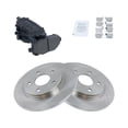 thumbnail image 1 of Rear Brake Pad and Rotor Kit - Compatible with 2009 - 2012 Volkswagen Routan 2010 2011, 1 of 2