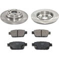 thumbnail image 1 of Rear Brake Pad and Rotor Kit - Compatible with 2009 - 2014 Acura TL 2010 2011 2012 2013, 1 of 2