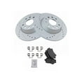 thumbnail image 1 of Rear Brake Pad and Rotor Kit - Compatible with 2009 - 2016 Volkswagen CC 2010 2011 2012 2013 2014 2015, 1 of 2