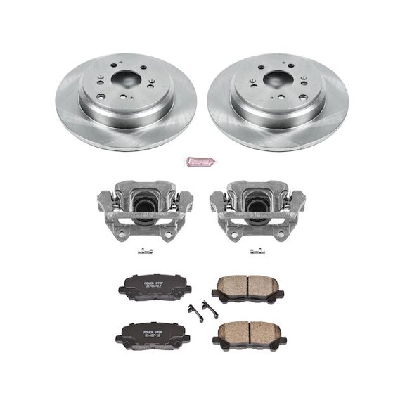 Rear Brake Pad and Rotor Kit - Compatible with 2010 - 2013 Acura ZDX 2011 2012