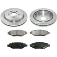 thumbnail image 1 of Rear Brake Pad and Rotor Kit - Compatible with 2010 - 2015 Chevy Camaro 3.6L V6 2011 2012 2013 2014, 1 of 2