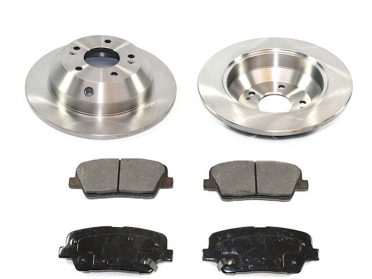 R1 Concepts Rear Brake Kit For 2010-2019 Hyundai Santa Fe, 2011