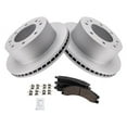 thumbnail image 1 of Rear Brake Pad and Rotor Kit - Compatible with 2011 - 2019 GMC Sierra 3500 HD 2012 2013 2014 2015 2016 2017 2018, 1 of 2