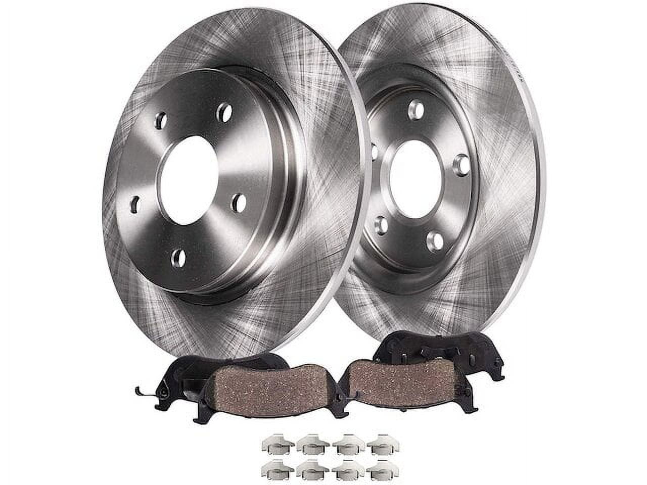 PowerSport Complete Rear Brake Kit For 2012-2015 Land Rover Range Rover Evoque - Pads & Rotors