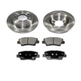 thumbnail image 1 of Rear Brake Pad and Rotor Kit - Compatible with 2013 - 2016 Hyundai Elantra 2014 2015, 1 of 2