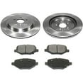 thumbnail image 1 of Rear Brake Pad and Rotor Kit - Compatible with 2013 - 2019 Ford Explorer 2014 2015 2016 2017 2018, 1 of 2