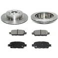 thumbnail image 1 of Rear Brake Pad and Rotor Kit - Compatible with 2014 - 2017 INFINITI QX50 2015 2016, 1 of 2