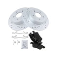 thumbnail image 1 of Rear Brake Pad and Rotor Kit - Compatible with 2014 - 2018 Ford Transit Connect 2015 2016 2017, 1 of 2