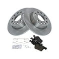 thumbnail image 1 of Rear Brake Pad and Rotor Kit - Compatible with 2015 - 2019 Volkswagen e-Golf 2016 2017 2018, 1 of 2