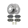 thumbnail image 1 of Rear Brake Pad and Rotor Kit - Compatible with 2015 - 2021 Volkswagen Golf 2016 2017 2018 2019 2020, 1 of 2