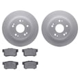 thumbnail image 1 of Rear Brake Pad and Rotor Kit - Compatible with 2016 - 2022 Acura ILX - Dynamic Friction, 1 of 2