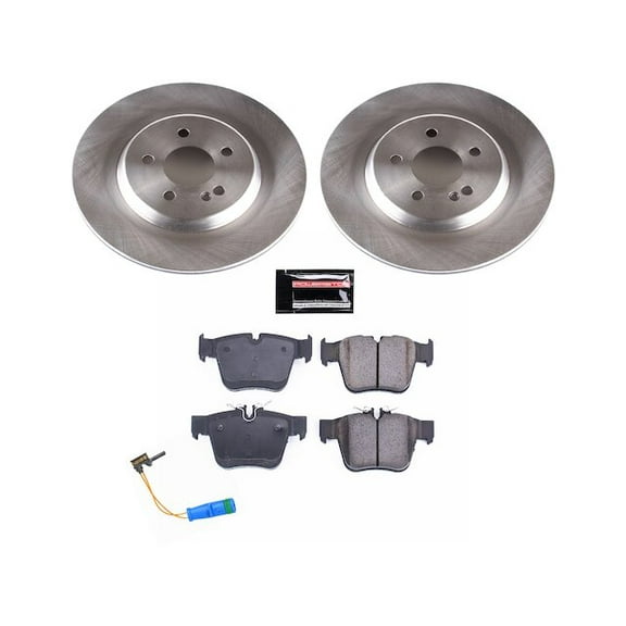 Rear Brake Pad and Rotor Kit - Compatible with 2016 - 2022 Mercedes-Benz GLC300 2017 2018 2019 2020 2021