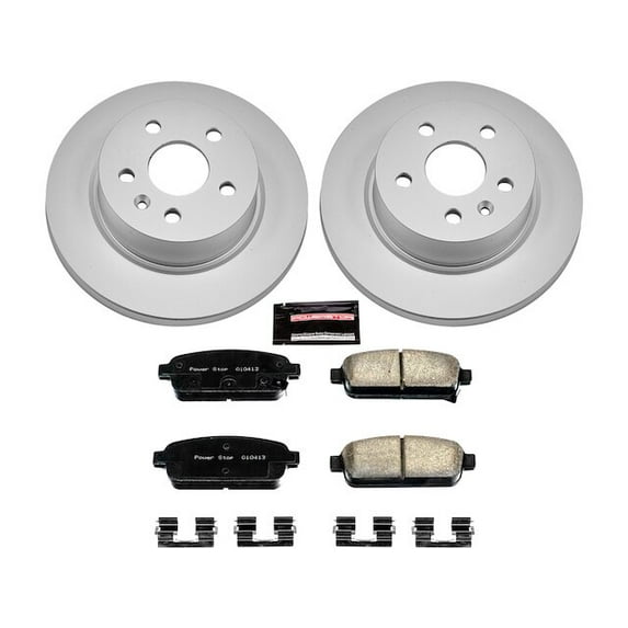 Rear Brake Pad and Rotor Kit - Compatible with 2016 Chevy Cruze Limited