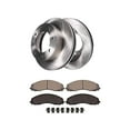 thumbnail image 1 of Rear Brake Pad and Rotor Kit - Compatible with 2017 - 2021 Ford F-450 Super Duty XL 2018 2019 2020, 1 of 2