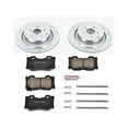 thumbnail image 1 of Rear Brake Pad and Rotor Kit - Compatible with 2017 - 2022 INFINITI Q60 2018 2019 2020 2021, 1 of 2