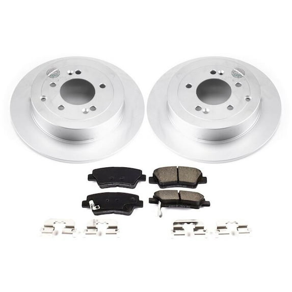 Rear Brake Pad and Rotor Kit - Compatible with 2017 - 2022 Kia Sportage 2018 2019 2020 2021