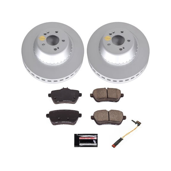 Rear Brake Pad and Rotor Kit - Compatible with 2018 - 2020 Mercedes-Benz Maybach S560 2019