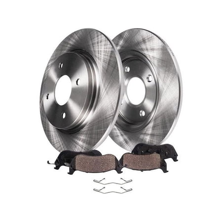 Rear Brake Pad and Rotor Kit - Compatible with 2018 - 2021 Ford EcoSport 2019 2020