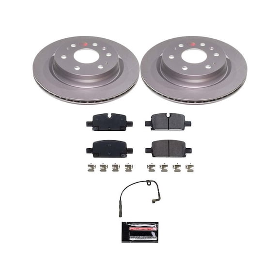 Rear Brake Pad and Rotor Kit - Compatible with 2023 - 2024 Chevy Colorado