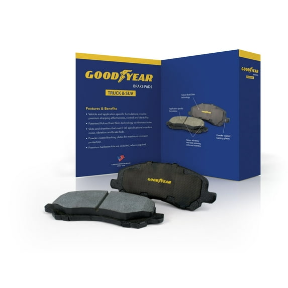 Rear Brake Pads for Lexus RX330 RX350 RX400h Toyota Highlander Goodyear GYD996